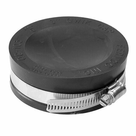 FERNCO PVC SH40 CAP 6 in. HUB PQC-106